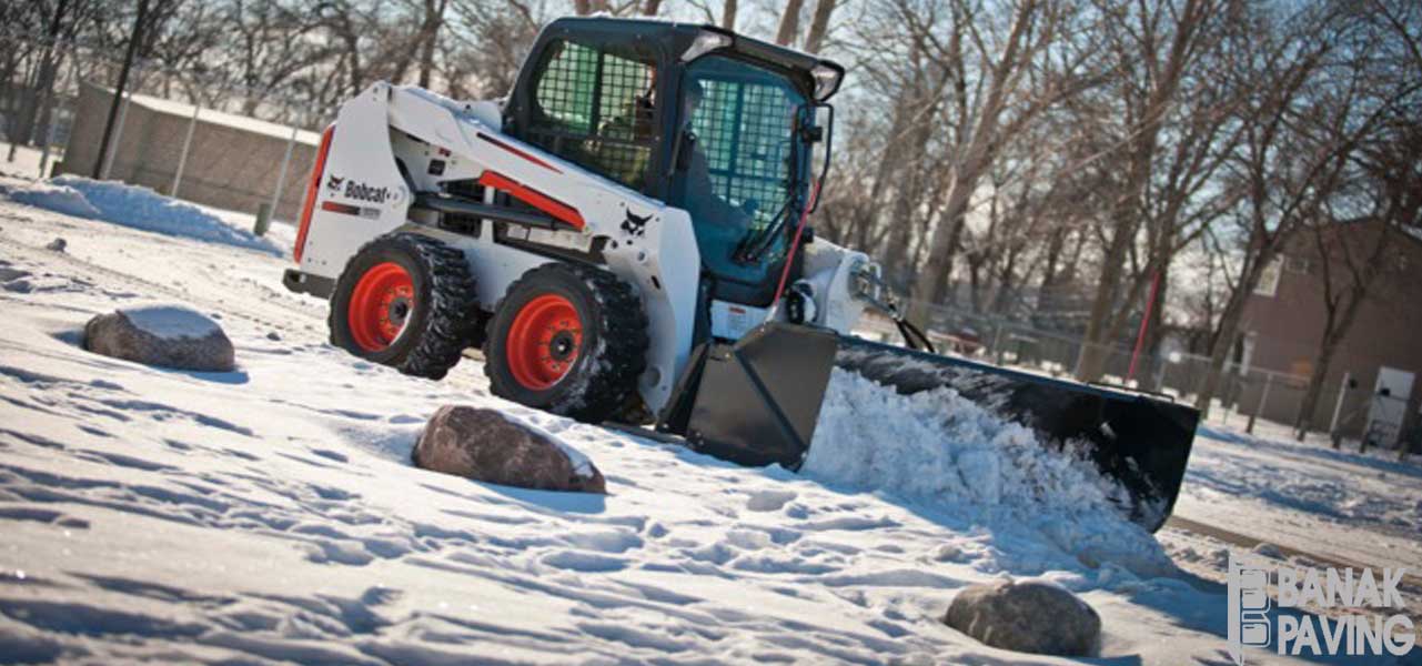 Snow Removal Banak Paving paving stone driveways winnipeg